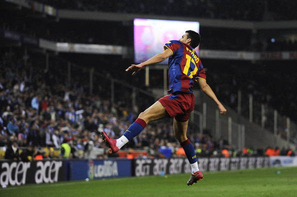 R.C.D. Espanyol 1 - F.C. Barcelona 5 (18-12-10) Primera división