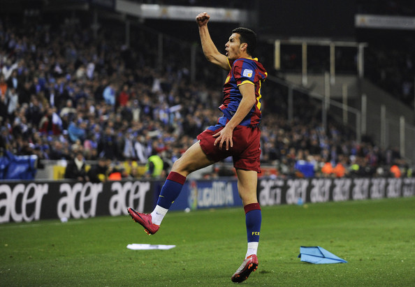 R.C.D. Espanyol 1 - F.C. Barcelona 5 (18-12-10) Primera división