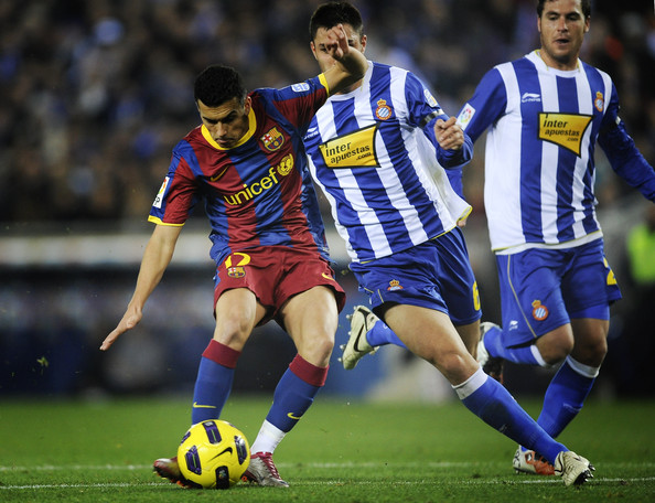 R.C.D. Espanyol 1 - F.C. Barcelona 5 (18-12-10) Primera división