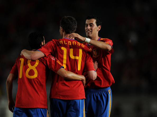 España 6 - Polonia 0 (08-06-10) Partido amistoso