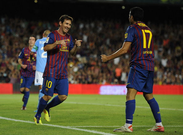 F.C. Barcelona 5 - S.S.C. Nápoles 0 (22-08-11) Trofeo Gamper	