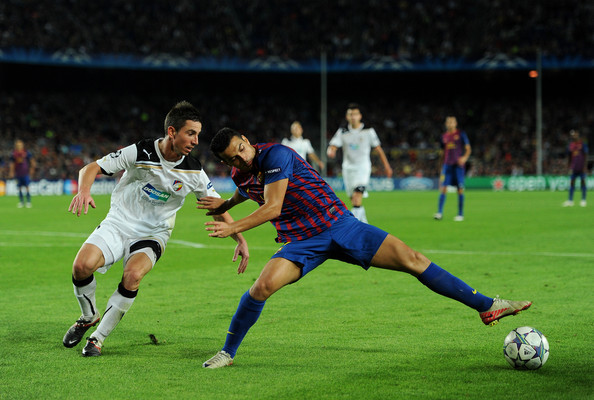 F.C. Barcelona 2 - Viktoria Pilsen 0 (19-10-11) Champions League