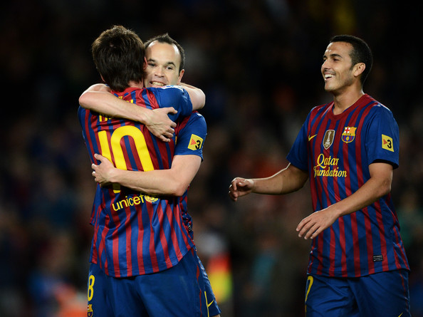 F.C. Barcelona 4 - Getafe 0 (11-04-12) Primera división