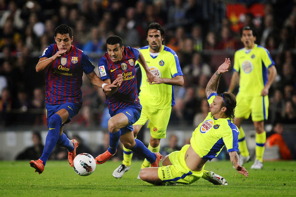 F.C. Barcelona 4 - Getafe 0 (11-04-12) Primera división