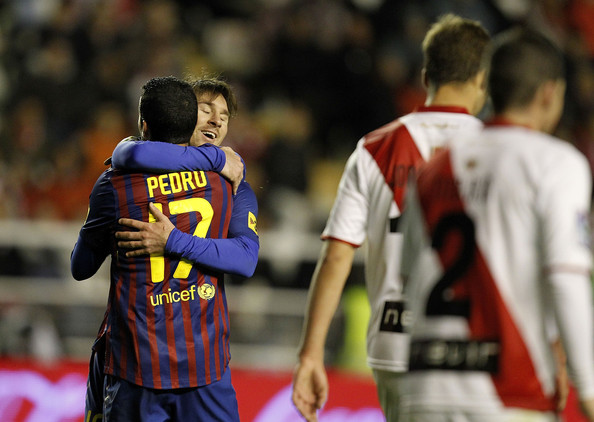 Rayo 0 - F.C. Barcelona 7 (29-04-2012) Primera división