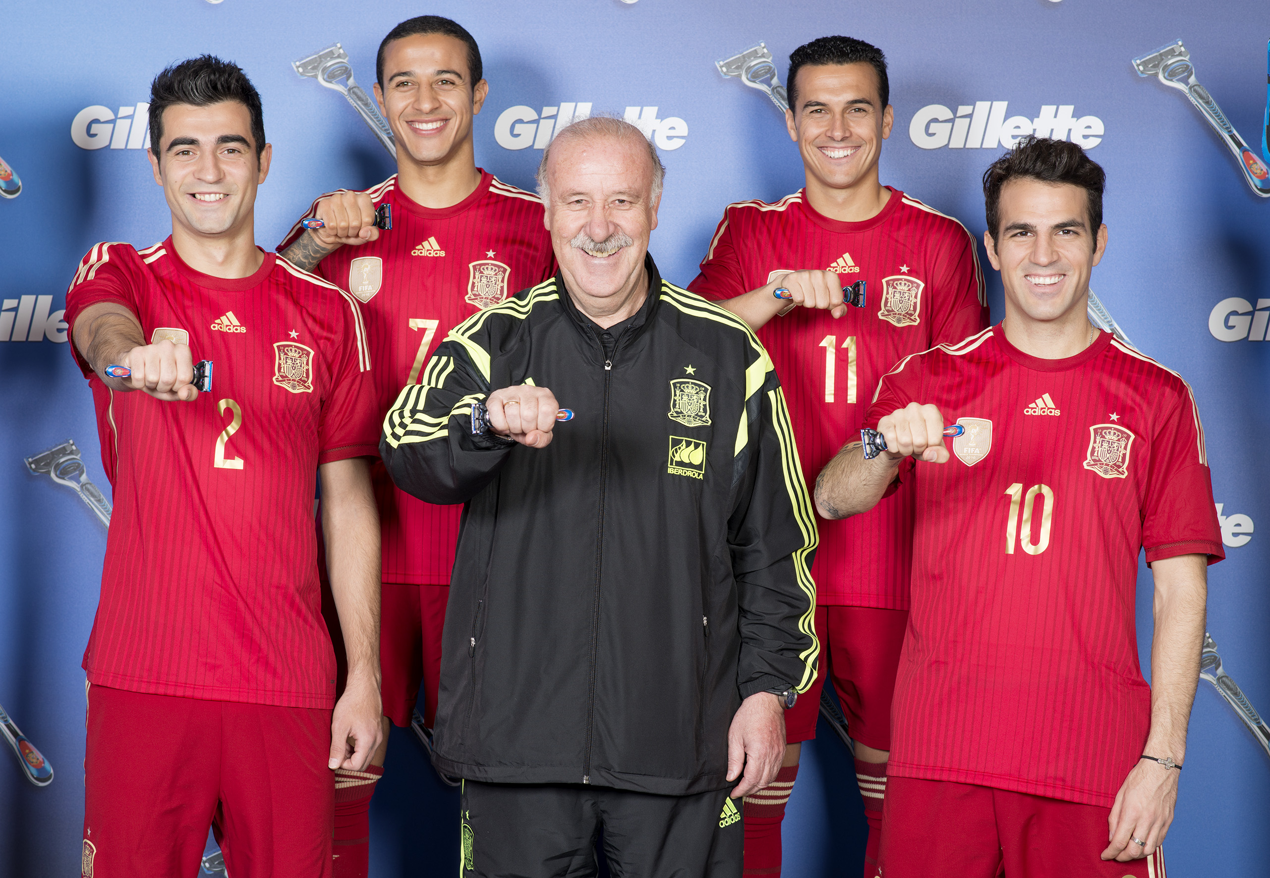 Pedro protagoniza la campaña ‘Alma de acero’ de Gillette con la Selección (04-03-14)