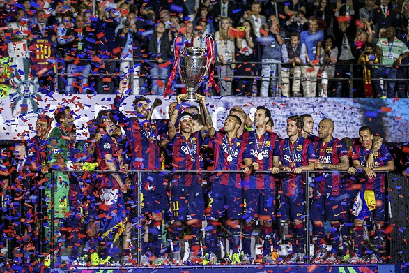 Pedro conquista su tercera Champions League ante la Juve en Berlín, 1-3 (08-06-15)
