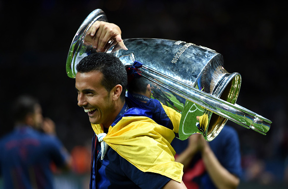 Pedro conquista su tercera Champions League ante la Juve en Berlín, 1-3 (08-06-15)