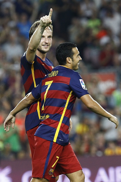 F.C. Barcelona 3 - A.S. Roma. 50º Trofeo Gamper 0 (05-08-15)
