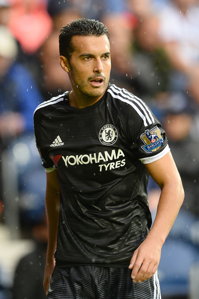Debut de Pedro en la Premier League. WBA 2 - Chelsea FC 3 (23-08-15) Foto: AP