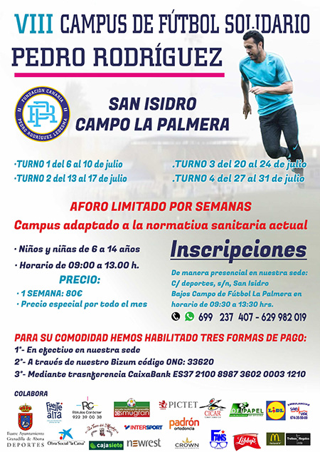 Información del Campus Pedro Rodríguez 2020