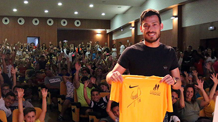Silva protagoniz&oacute; el acto de Presentaci&oacute;n